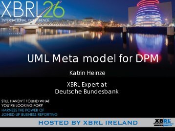 UML Meta model for DPM