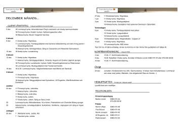 userfiles/Konfabrev december 200912.pdf - Svenska kyrkan Aneby