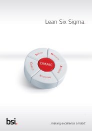 Download Six Sigma Brochure - BSI