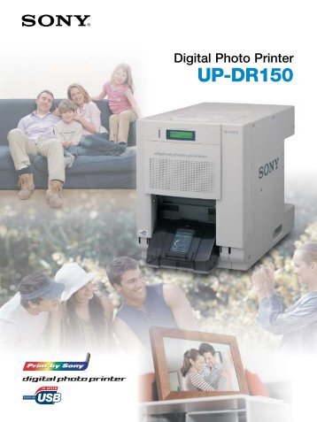 Brochure Sony UP-DR150
