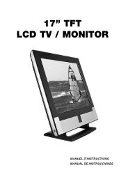 17” TFT LCD TV / MONITOR - Gericom