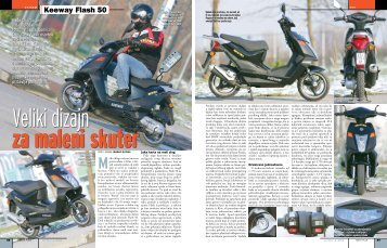 Keeway Flash 50 - moto oprema