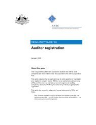 Auditor registration - Thomson