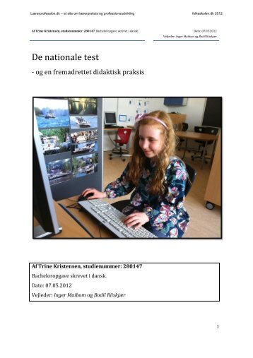 De nationale test - og en fremadrettet didaktisk praksis - Folkeskolen