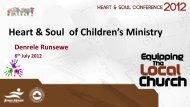 Heart & Soul of Children's Ministry - Jesus House