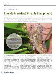 Friends Provident: Friends Plan private - ITA