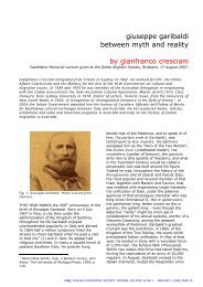 giuseppe garibaldi between myth and reality by gianfranco cresciani