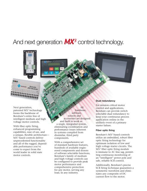 Intelligent Medium & High Voltage Motor Control ... - Royal Hydraulics