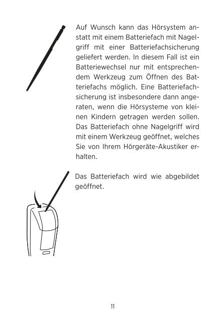 BEDIENUNGSANLEITUNG - Widex