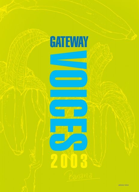 Voices - Gateway Institute for Pre-College Education - CUNY
