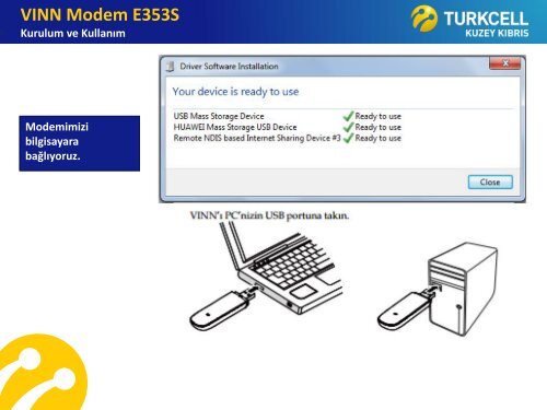 VINN Modem E353S-2 Kurulum ve KullanÄ±m