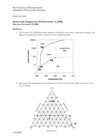 Homework Assignment #4 - Physics and Astronomy - University of ...