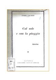 stefano curcuruto / col sole e con la pioggia â liriche - Bronte Insieme