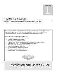 USDT 3000 Temperature Differential Controller with two Relays