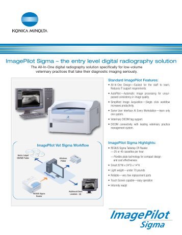 Konica Minolta ImagePilot Sigma for Veterinarians - Del Medical