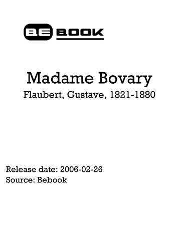 Madame Bovary - Flaubert Gustave.pdf - Cove Systems