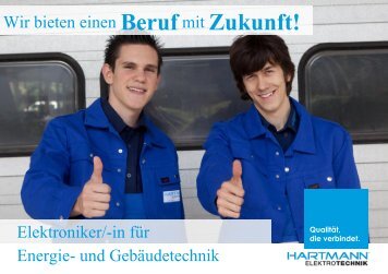 Berufmit Zukunft! - Hartmann Elektrotechnik GmbH