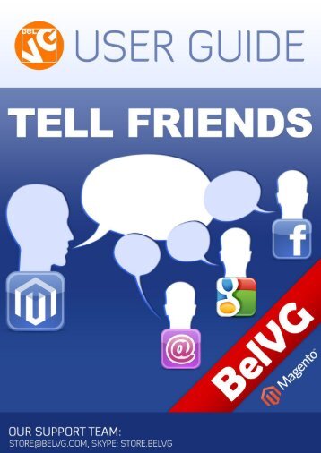 Tell Friends User Guide - BelVG Magento Extensions Store