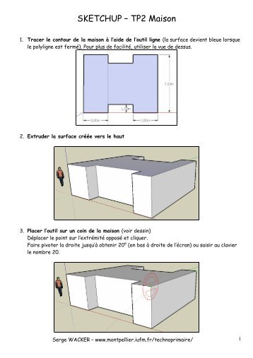 SKETCHUP â TP2 Maison