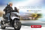 SCOOTER 200-700 - Kymco