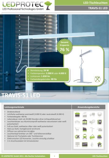 TRAVIS-S1 LED - LEDPROTEC GmbH