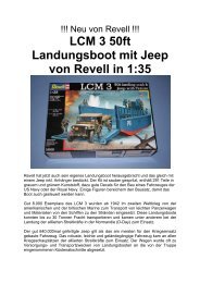 LCM 3 50ft Landungsboot mit Jeep von Revell in 1:35