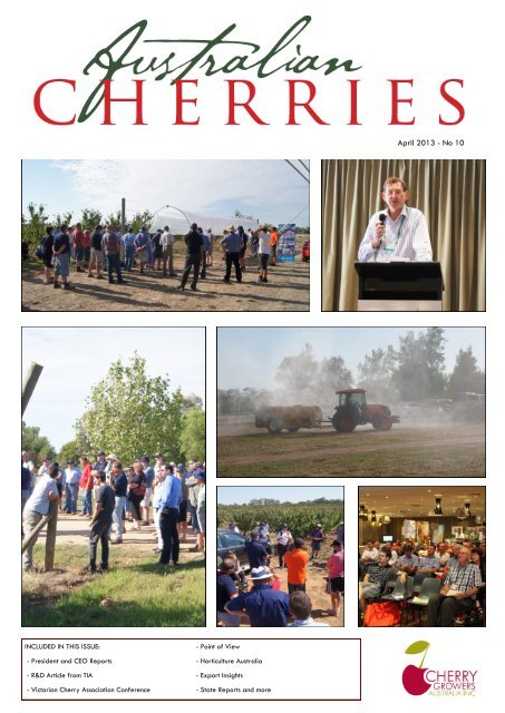 April 2013 - No 10 - Cherry Growers Australia Inc