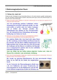 1 Elektromag(net)ischer Raum