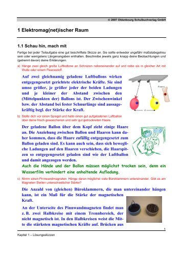 1 Elektromag(net)ischer Raum