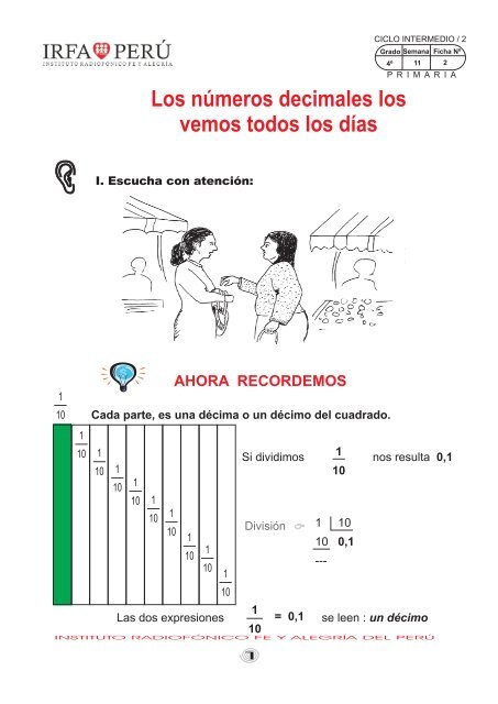 Ficha NÂ°2 - Irfa PerÃº