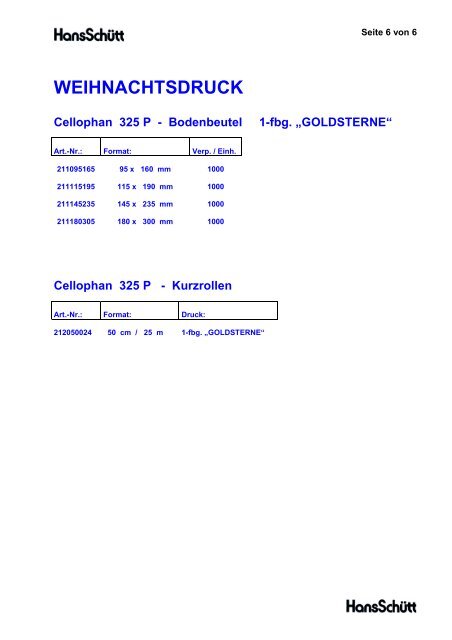 Cellophan 325 P