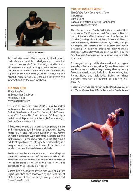 October 2009 Newsletter:January 2008 Newsletter ... - Dance Ireland