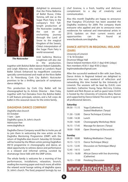 October 2009 Newsletter:January 2008 Newsletter ... - Dance Ireland