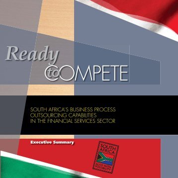 South Africa's BPO capabilities in the financial services sector
