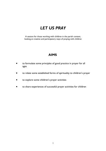 Download Let Us Pray