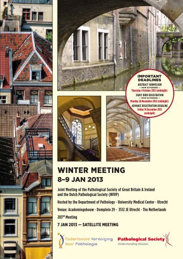 Winter Meeting - The Pathological Society of Great Britain & Ireland