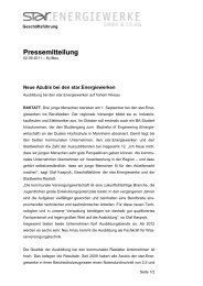 Neue Auszubildende bei den star.Energiewerken (PDF Download)