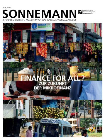 FINANCE FOR ALL ? - Frankfurt School of Finance & Management