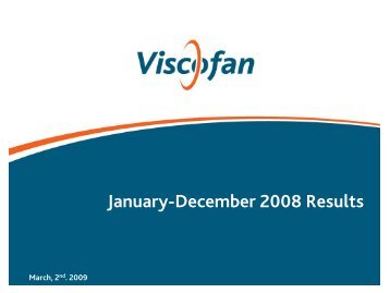 Results Presentation Q4 - Viscofan