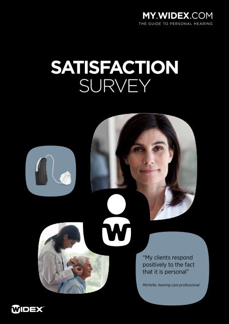 satisfaction survey - Widex