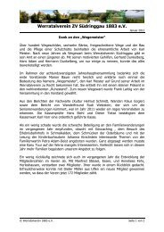 Bericht zur Jahreshauptversammlung 2012 - Werratalverein 1883 eV