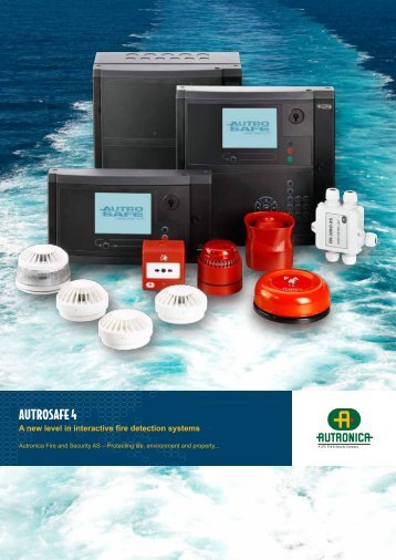 Maritime AutroSafe 4 brochure - Autronica Fire and Security