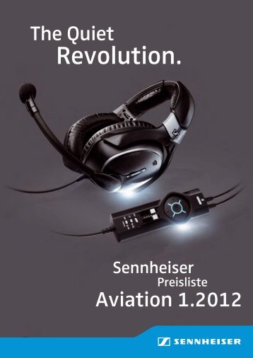 Preisliste Aviation - Sennheiser