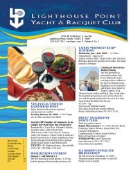 Ladies âBirthday Bashâ - Lighthouse Point Yacht and Racquet Club