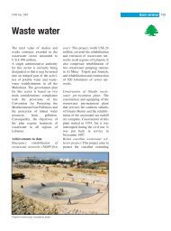Waste water - Council for Development and Reconstruction