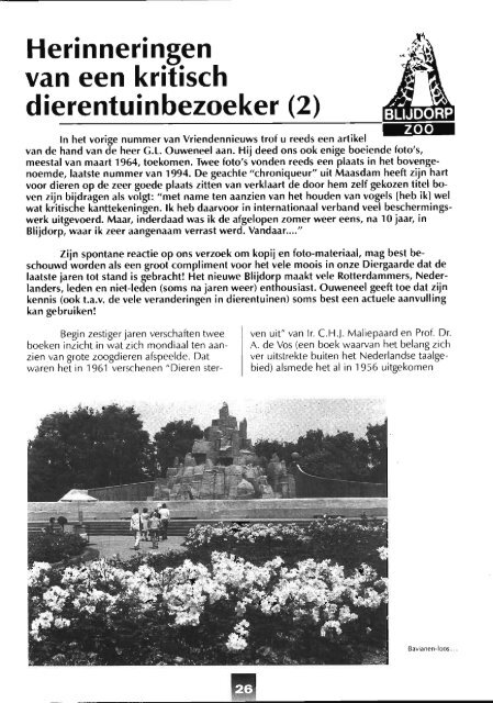 1995-17-01 - Vrienden van Blijdorp