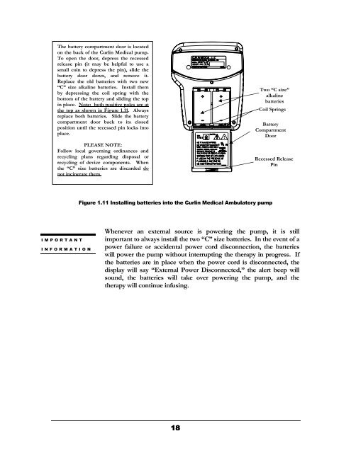 Curlin 2000 User Manual - Med-E-Quip Locators