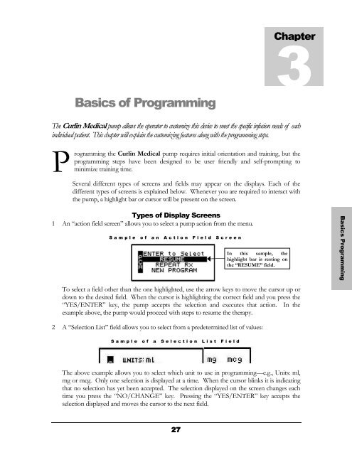 Curlin 2000 User Manual - Med-E-Quip Locators