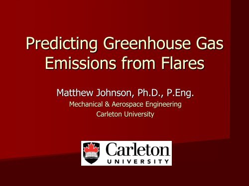 Predicting Greenhouse Gas Emissions From Flares - SCS Global ...