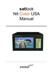 satlook Nit Color USA Manual - Emitor
